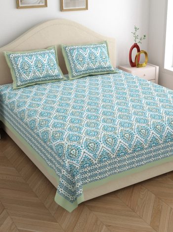 ikkat king size bedsheet