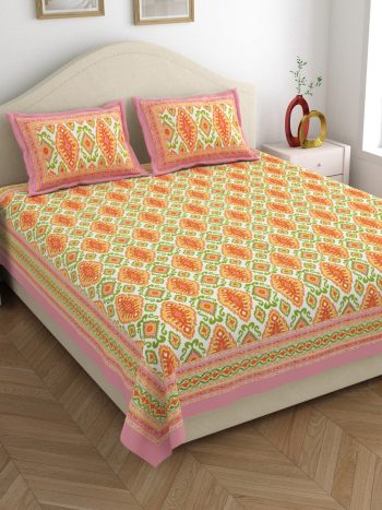 ikkat king size bedsheet