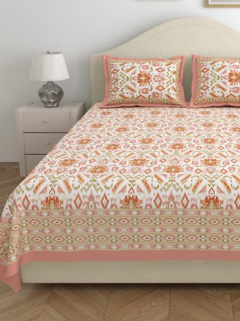 ikkat king size bedsheet