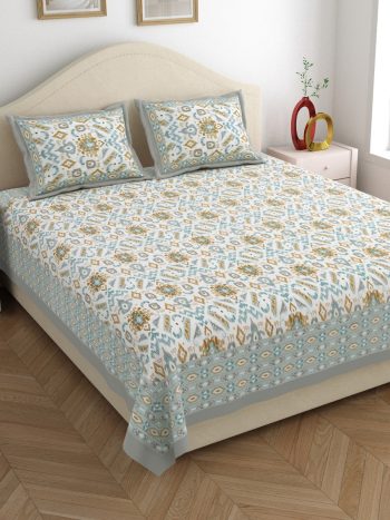 ikkat king size bedsheet